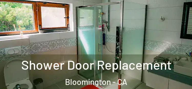 Shower Door Replacement Bloomington - CA